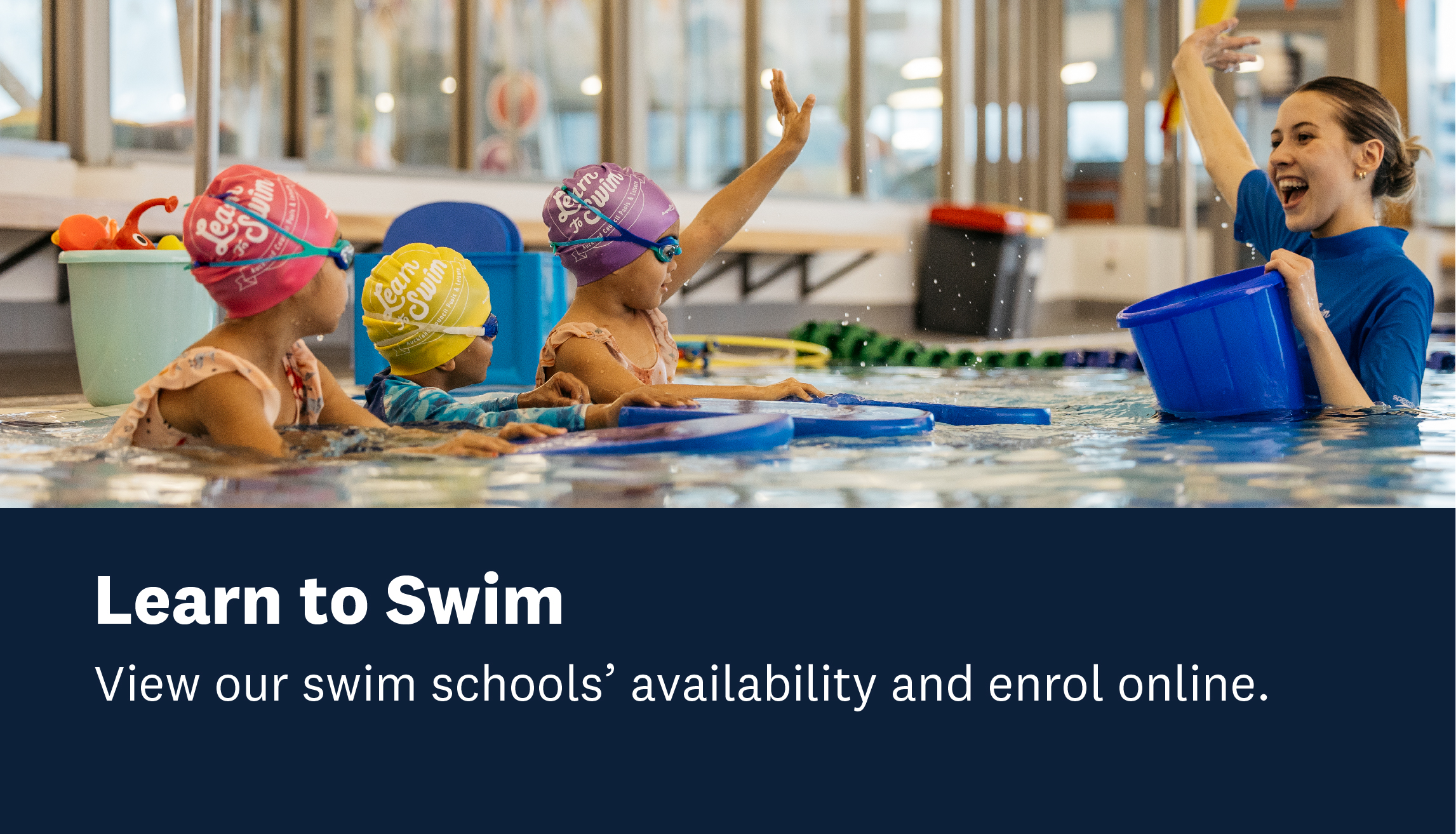 Courses. Learn to Swim courses